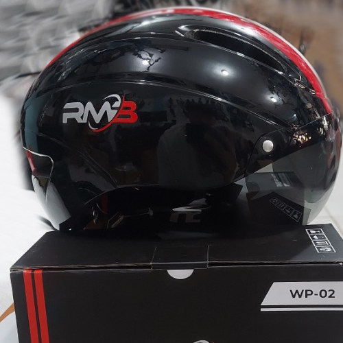 Helm Sepeda RMB & SYTE Pelindung Kepala Design Modern.