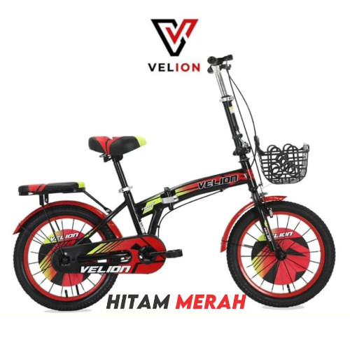 Sepeda Lipat Anak VELION V7 Ukuran 16 dan 18"