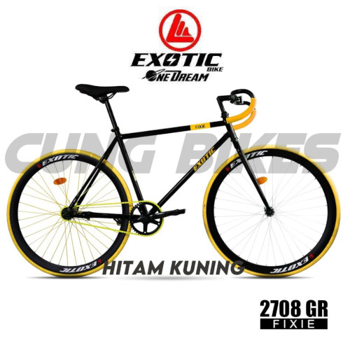 Sepeda Fixie Fullbike EXOTIC 2708 GR