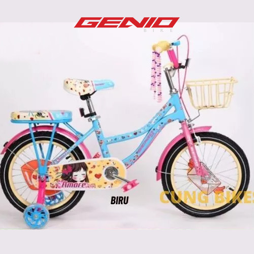 Sepeda Mini Anak Perempuan GENIO AMORE